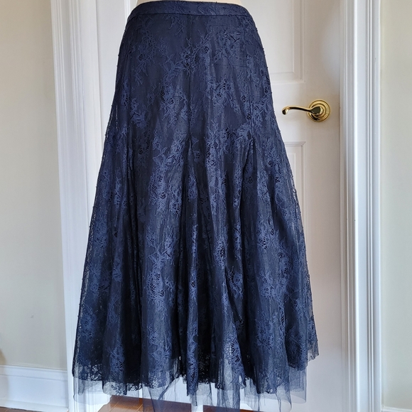 Anthropologie Dresses & Skirts - ANTHROPOLOGIE never worn, without tags, lacy, tulle, long skirt.  Size: M
